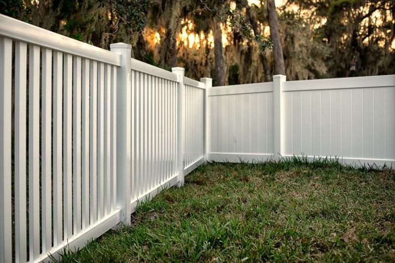 Solid Vinyl Fence Installation